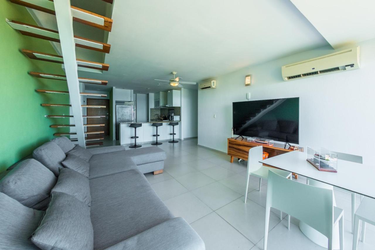 Beachfront Luxury Apartments Κανκούν Εξωτερικό φωτογραφία