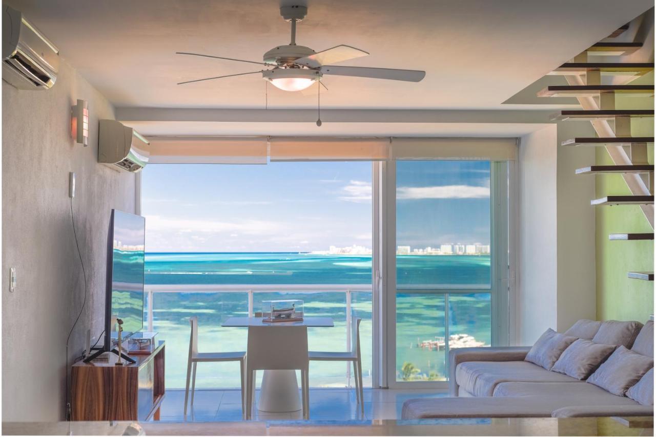Beachfront Luxury Apartments Κανκούν Εξωτερικό φωτογραφία