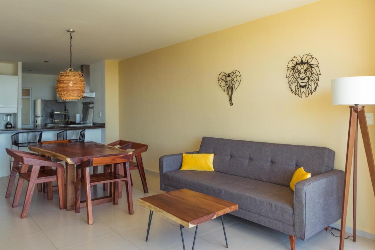 Beachfront Luxury Apartments Κανκούν Εξωτερικό φωτογραφία