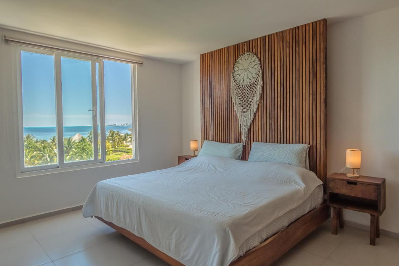 Beachfront Luxury Apartments Κανκούν Εξωτερικό φωτογραφία