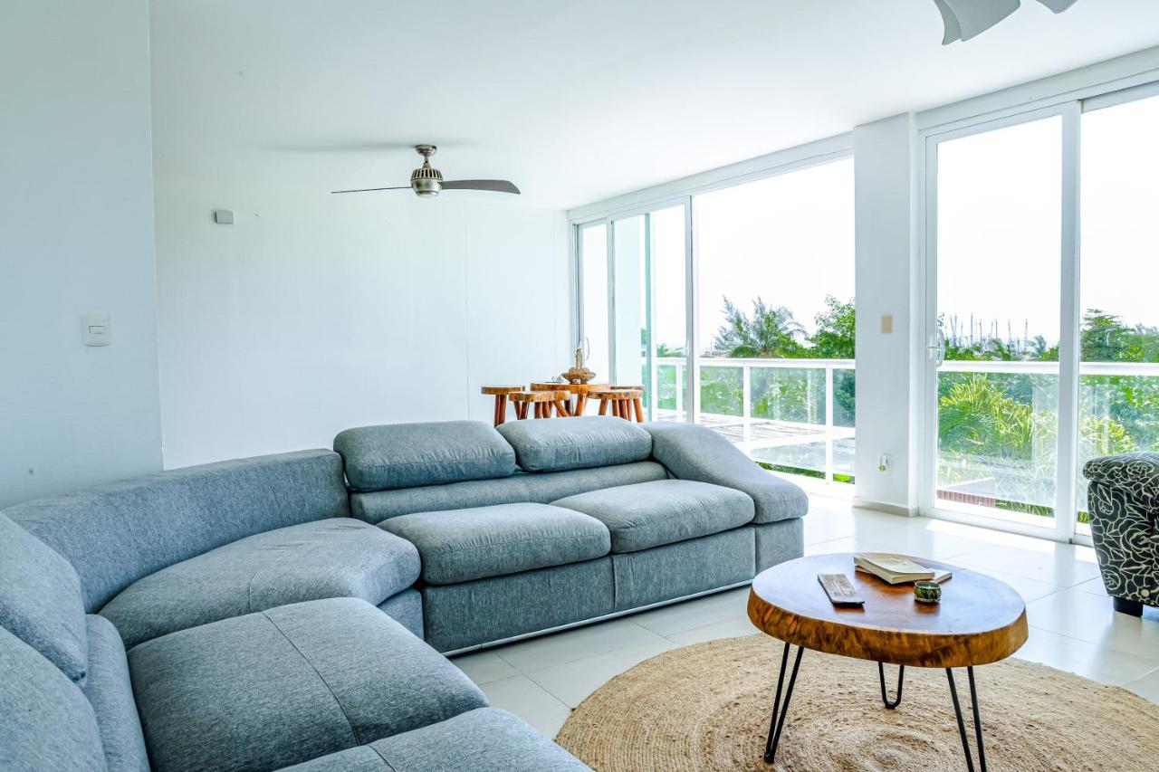 Beachfront Luxury Apartments Κανκούν Εξωτερικό φωτογραφία