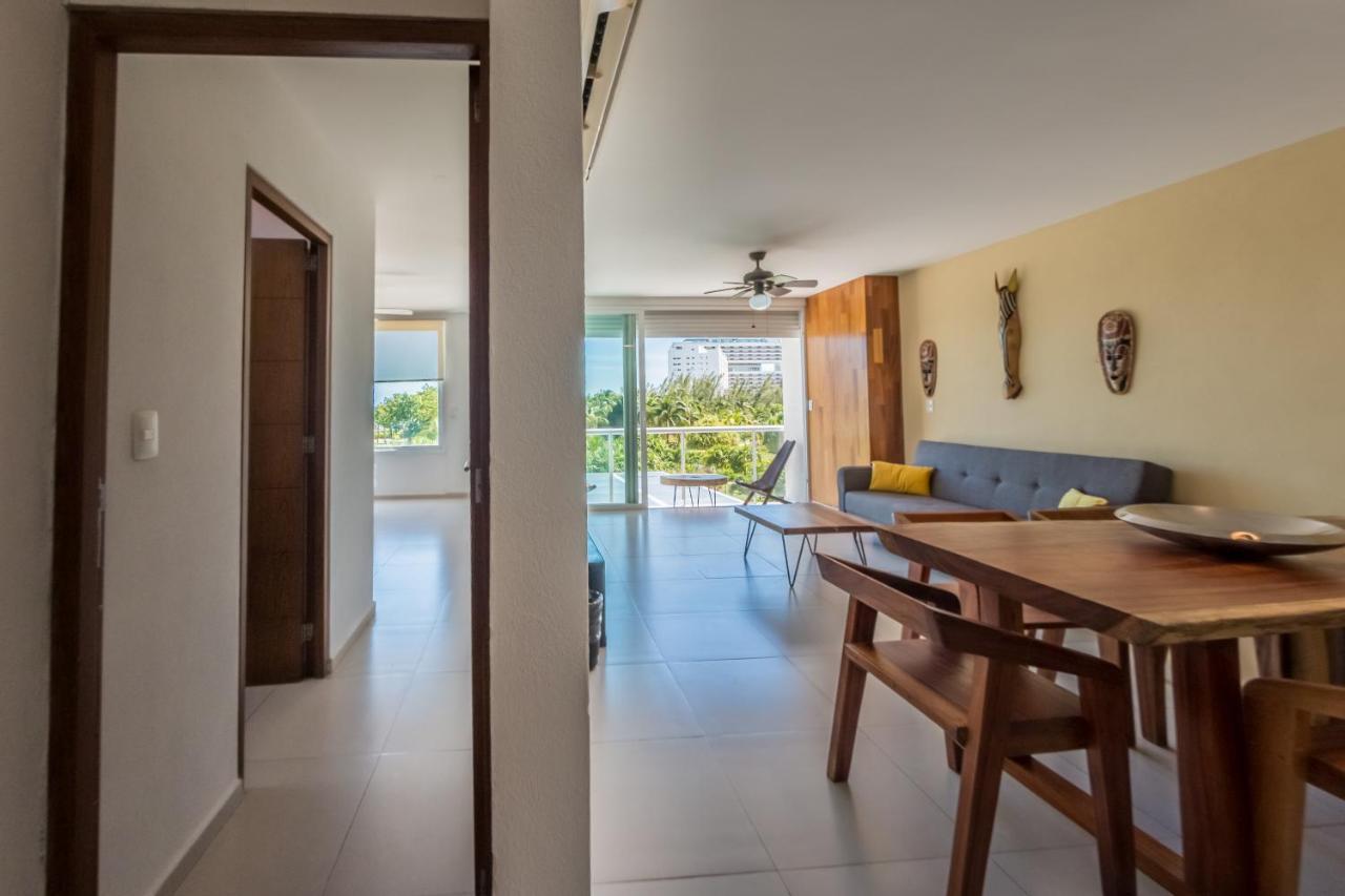 Beachfront Luxury Apartments Κανκούν Εξωτερικό φωτογραφία