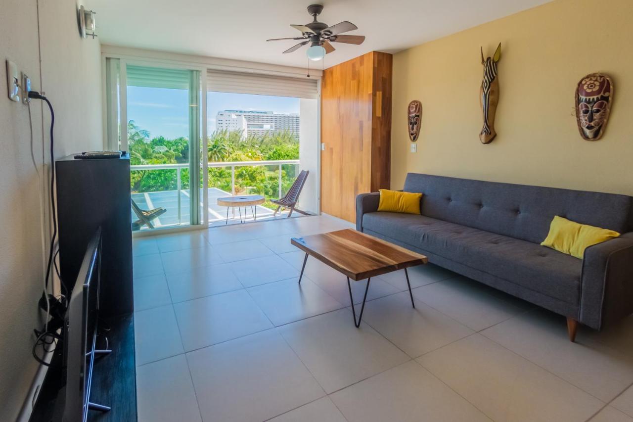 Beachfront Luxury Apartments Κανκούν Εξωτερικό φωτογραφία